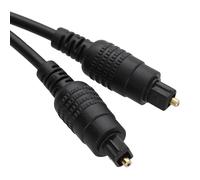 kenable Optique TOS câble Digital l'audio HQ 4 mm Cordon Plaqués Or Pour Soundbar/PS4/Sky 1 m [1 mètre/1m]