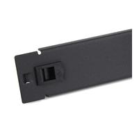 kenable Plaque d'obturation solide sans outils 1U Comms pour armoire de données Noir 48,3 cm
