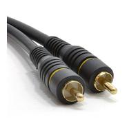 kenable Prime 75 ohm Digital l'audio Coax Plaqués Or Plaqué RCA Cinch câble 2 m [2 mètre/2m]