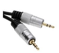 kenable PRO l'audio 3,5 mm Stéréo Jack Vers Jack Bruit câble Cordon Plaqués Or 0,5 m 50 cm [0.5 mètre/0,5m]