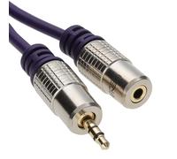 kenable Pur cuivre desoxygéné HQ 3,5 mm Jack Vers Stéréo Jack Femelle Casque d'extension Rallonge câble 5 m [5 mètre/5m]