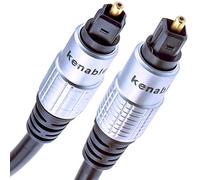 kenable Pur TOS link TOSlink Optique Digital l'audio câble HQ 6 mm Cordon 1 m [1 mètre/1m]