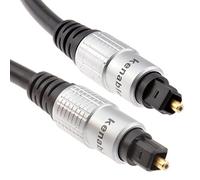 kenable Pur TOS link TOSlink Optique Digital l'audio câble HQ 6 mm Cordon 10 m [10 mètre/10m]