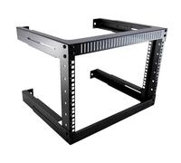 kenable Rack Mural 19 Pouces 6U Châssis Ouvert Profondeur Ajustable 300-500 mm pour Serveur Réseau [6U]