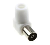 kenable RF Coax Droit Angle Femelle pour TV Antenne Câbles - Numérique Terrestre HD Compatible [Socket]