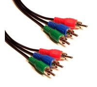 kenable RGB Component YUV Vidéo Cordon 3 Cinch Vers 3 RCA Cinch câble 3 m [3 mètre/3m]