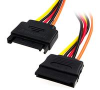 kenable SATA Alimentation d'extension Rallonge câble Pour Interne SATA Rigide Drives 25 cm