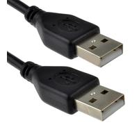 kenable USB 2,0 24AWG A Vers A Mâle Vers Mâle High-Speed Noir câble 1,8 m 6 ft [1.8 mètre/1,8m]
