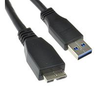 kenable USB 3,0 SuperSpeed A Mâle Vers 10 Broches Micro B Mâle câble Noir 0.7m 75 cm [0.7 mètre/0,75m]