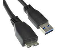USB 3,0 SuperSpeed A Mâle vers 10 Broches Micro B Mâle câble Noir 2 m [2 mètre/2m]