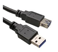 kenable USB 3,0 SuperSpeed d'extension Rallonge câble Type A Mâle Vers Femelle Noir 5 m Long [5 mètre/5m]
