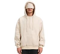 KENAIJING Homme Sweat à Capuche avec Masque Pull à Capuche pour Voyage | Surdimensionné Chic Polaire Chaud Automne Hiver Hoodie Homme