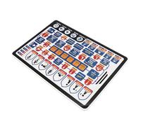 KENANLAN Arabe Salah Pad, 7 Langues Auto Play Machine d'apprentissage des Langues pour Les Enfants 3-8 Ans, Améliorer Le Vocabulaire et la Compréhension, Le Matériel ABS, Un Voyage (552b)