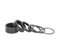 KENANLAN Bike Fork Fork Sole Spacer Bicycle Headset Casque, 6 Tailles Accessoire de Vélo de Route Léger, Ajuster la Plupart des 28,6 Mm de Fourche Supérieure