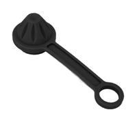 KENANLAN Capeur de Poussière du Régulateur de Plongée de Joug, Couverture de Poussière, Silicone pour Plongée, Régulateur de Plongée Universel au étage (Noir)