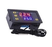 KENANLAN Contrôleur de Température W3230 avec Sonde et Affichage Numérique pour Plage de -50 à 110 ℃, Sortie Relais 20 A, Matériau ABS (110v-220v)