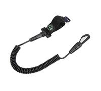 KENANLAN Corde élastique de sécurité pour Pagaie de canoë avec Clip Métallique, Structure en Nylon, Longe de Kayak pour Bateau, Mini Boussole pour Accessoires de Kayak, Convient aux