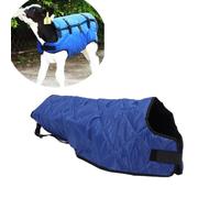 KENANLAN Épaissineuse de Gilet de Gilet de Veau de Mollet de Veau Chaud d'hiver en Tissu d'Oxford à L'Oxford, Conçu pour Le Cheval, Le Bétail de Mouton avec la Protection du Ventre