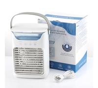 KENANLAN Mini ventilateur de climatiseur 700 ml, conditionneur 4 en 1 pour la maison avec 3 vitesses de vent, 2 brumes froides et 3 minuteurs automatiques pour 8 heures d'humidification pour chambre,