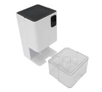 KENANLAN Sous-sol de Déshumidificateur 40W, Filtration D'air à Grande efficacité pour Chambre, 1,2 L du Réservoir D'eau Est arrêté, Déshumidificateur Silencieux pour RV avec une (Bouchon UE)