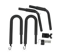 KENANLAN Surfboard Bike Rack Professional Heavy Duty Amovible Surfboard Bike Hanger pour Vélos de Route VTT Noir