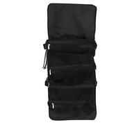 KENANLAN Trousse de Maquillage Détachable 4 en 1, Sacs Suspendus Multifonctions avec Crochet et Boucle, Trousse de Maquillage Pliable pour Les Voyages en Plein Air (Noir)