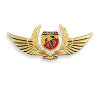 KENANS Autocollant Voiture pour Abarth 595, Autocollant Décoratif pour Voiture Emblème Adhésif Badge Adhésif