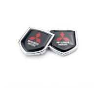 KENANS Autocollant Voiture pour Mitsubishi Outlander, Autocollant Décoratif pour Voiture Emblème Adhésif Badge Adhésif