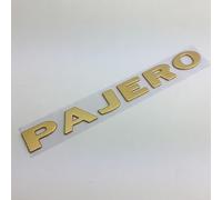 KENANS Autocollant Voiture pour Mitsubishi Pajero, Autocollant Décoratif pour Voiture Emblème Adhésif Badge Adhésif