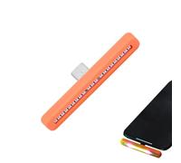 Kenazkas Veilleuse intérieure de camion Type-C avec activation vocale | Ambientale Voiture Multicolore Plug and Play SUV RV Tracteur Maison Camion Voiture Orange