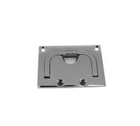 KENBT 1 loquet de Verrouillage for Trappe de Pont 56 x 76 mm, carré, en Acier Inoxydable 316, Montage encastré, Polissage Miroir élevé, for Bateau Coulissant,Antirouille