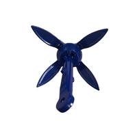 KENBT Ancre de grappin Pliable for Bateau, Ancre en Alliage d'aluminium for Yacht, canoë, voilier, pêche, 4 Ancres Pliables,Antirouille