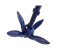 KENBT Ancre de grappin Pliable for Bateau en Alliage d'aluminium Accessoire for Bateau de Plaisance,Antirouille