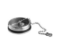 KENBT Bouchon de Remplissage de Pont Quincaillerie de Cabine Pièces de Bateau en Acier Inoxydable 316 Quincaillerie de Cabine Bouchon de Remplacement de Remplissage de Pont Bateau,Antirouille(38mm)