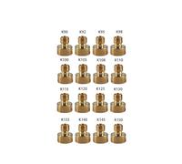 KENBT Gicleur Principal de carburateur fileté de 5 mm (16 pièces/Paquet) for buse d'injecteur de carburateur 125cc-250cc 1 (Ensemble),Antirouille