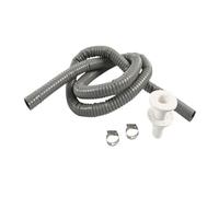 KENBT Kit d'installation de Pompe de cale Les Sorties comprennent Un Tuyau de 6 pi, 2 Colliers de Serrage et Un raccord traversant,Antirouille