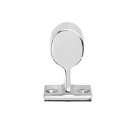 KENBT Lot de 4 Supports de Main Courante de Bateau en Acier Inoxydable de qualité Marine après Poteau for Main Courante de 25 mm, matériel de Yacht Marin,Antirouille
