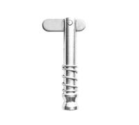 KENBT Lot De 5 Goupilles De Fixation À Dégament Rapide for Pont De Bateau, 6,3 Mm, avec Came De Chute Et Ressort, en Acier Inoxydable 316 De Qualité Marine,Antirouille