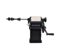 KENBT Machine à Enrouler Semi-Automatique de Fil à Affichage numérique, avec poignée Manuelle, RW-5/R1, Machine à rangée de transformateur électrique,Gagnez du Temps et des Efforts(Red1)