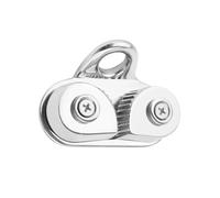 KENBT Poulie à Came Serre-câble 1 pièce 85 x 38 mm Accessoires Taquet de Bateau Voilier Canoë Acier Inoxydable for Marine,Antirouille