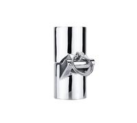 KENBT Raccord de Rampe de Bateau, connecteur de raccord de Tuyau de Rail en T en Acier Inoxydable 316, raccord de matériel de connecteur de Tuyau for Bateau Marin Yacht,Antirouille(32mm)