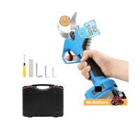 KENBT Sécateur, Sécateur électrique sans balais 21V 40mm, Ciseaux électriques sans Fil, Branches d'arbre, Coupe-bonsaï,Sécurité et défense