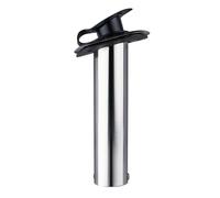 KENBT Siè de Canne à pêche, siè de Moulinet de pêche en Acier Inoxydable, Clip de Canne, siè de Moulinet de pêche Rable, Accessoires de pêche,Antirouille(30degree)