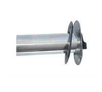 KENBT Support De Canne À Pêche avec Tube Intérieur en PVC, Support De Canne À Pêche Encastré en Acier Inoxydable for Bateau,Antirouille(15 Degrees)