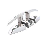KENBT Taquet de Bateau Pliable, Taquet de Quai Taquets de Bateau Pliables de 5, 6 et 8 Pouces Quincaillerie de Quai de Bateau for Bateau Ponton de Yacht,Antirouille(5 inches)