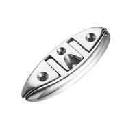 KENBT Taquets de Quai rabattables for Bateau, taquets pliants de qualité Marine, Acier Inoxydable 316 6 Pouces, avec vis et écrous de Blocage,Antirouille