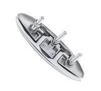 KENBT Taquets pliants for Bateau, taquets de Quai Marins rabattables en Acier Inoxydable 316 avec boulons et écrous,Antirouille(8inch)