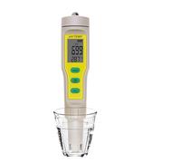 KENBT Testeur de température 4 en 1 TDS PH EC Testeur de pH Testeur de qualité de l'eau Moniteur de température Stylo Outils de mesure à base acide haute précision (pH mètre)