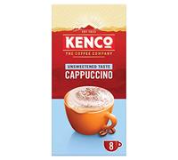 Kenco Cappuccino Unsweetened De Café Instantané (Paquet de 5, Total of 40 Servings)