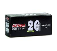 KENDA 26 1.9/2.125 KWICK Seal Schrader 28mm Vélo Caméra Unisex-Adult, Noir, Une Taille